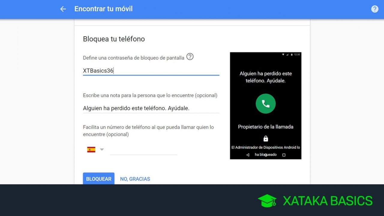 Como reportar un celular robado