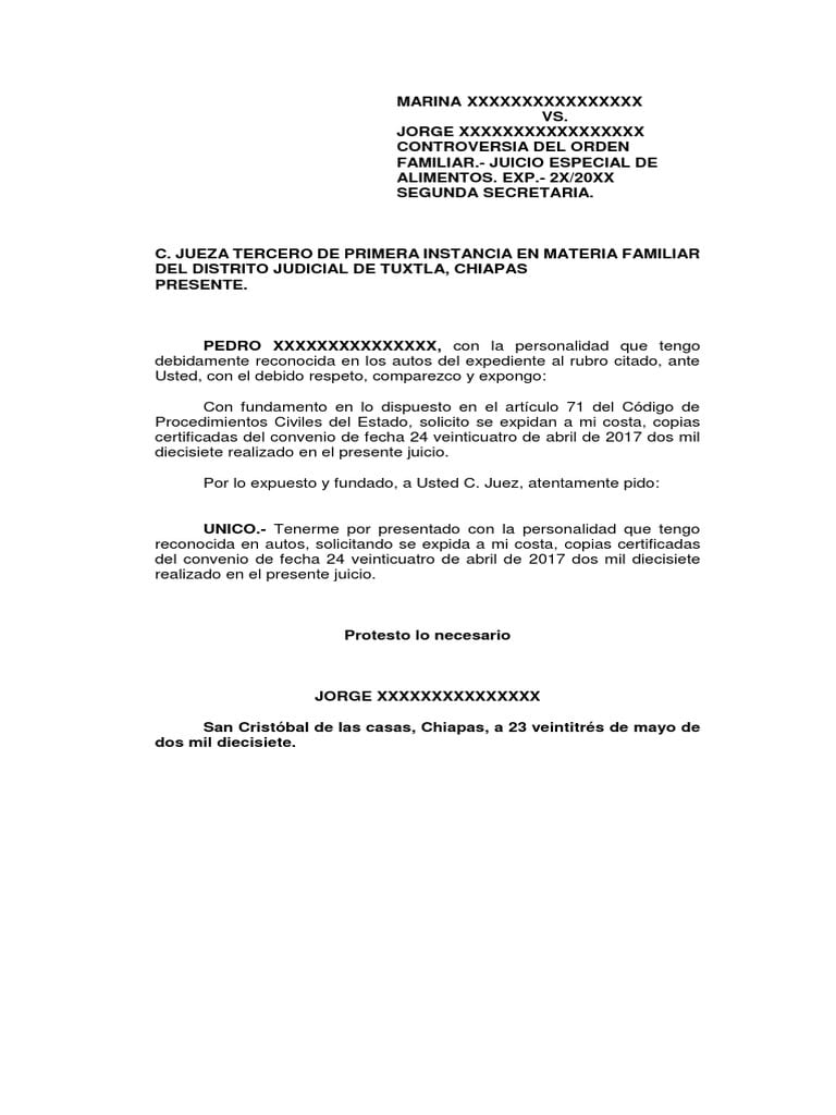 Fundamento para solicitar copias certificadas en la ley de amparo