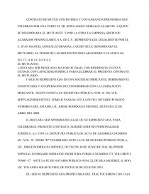 Contrato de compraventa con garantia hipotecaria mexico