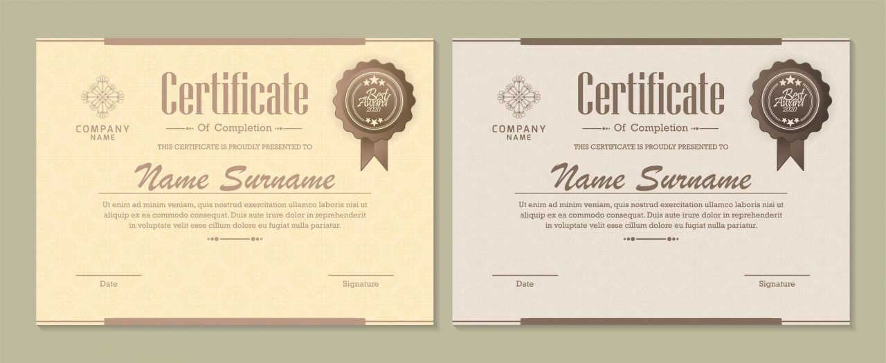 Certificado de diplomado