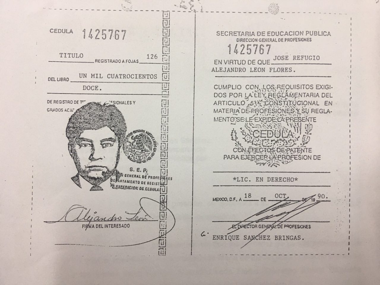 Registro unico de profesionales del derecho poder judicial de la federacion