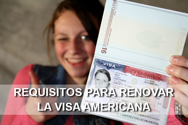 Documentos para renovar visa americana