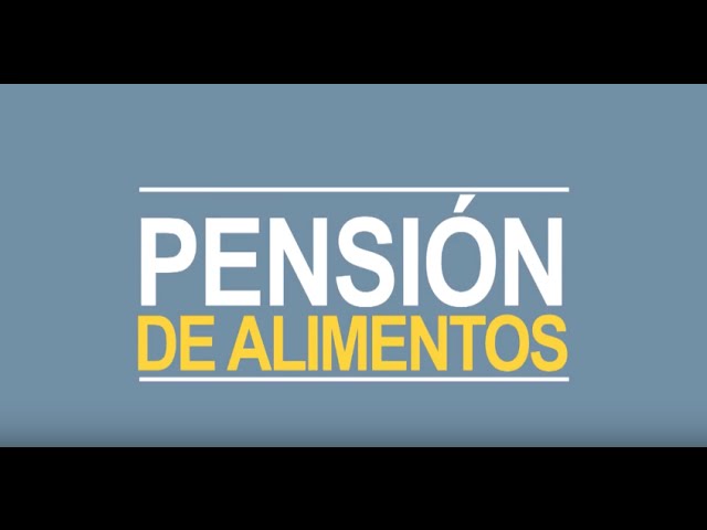 Como hacer una demanda de alimentos