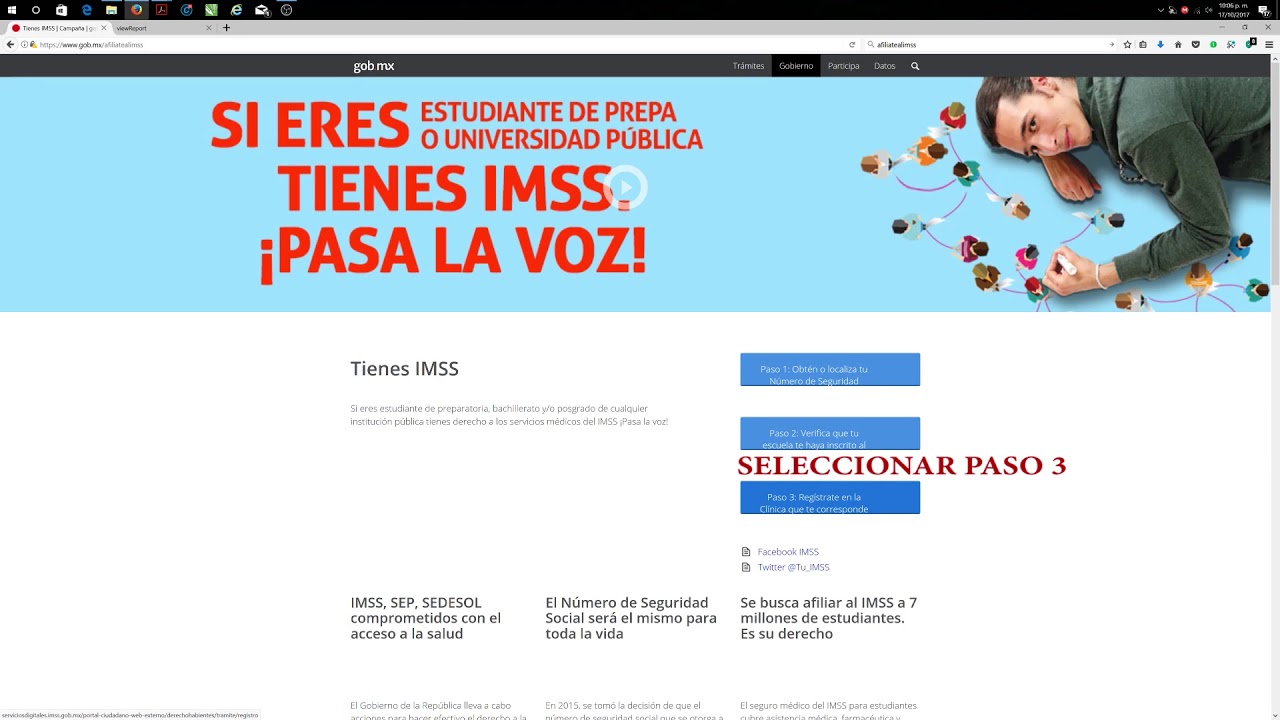 Como tramitar el seguro facultativo