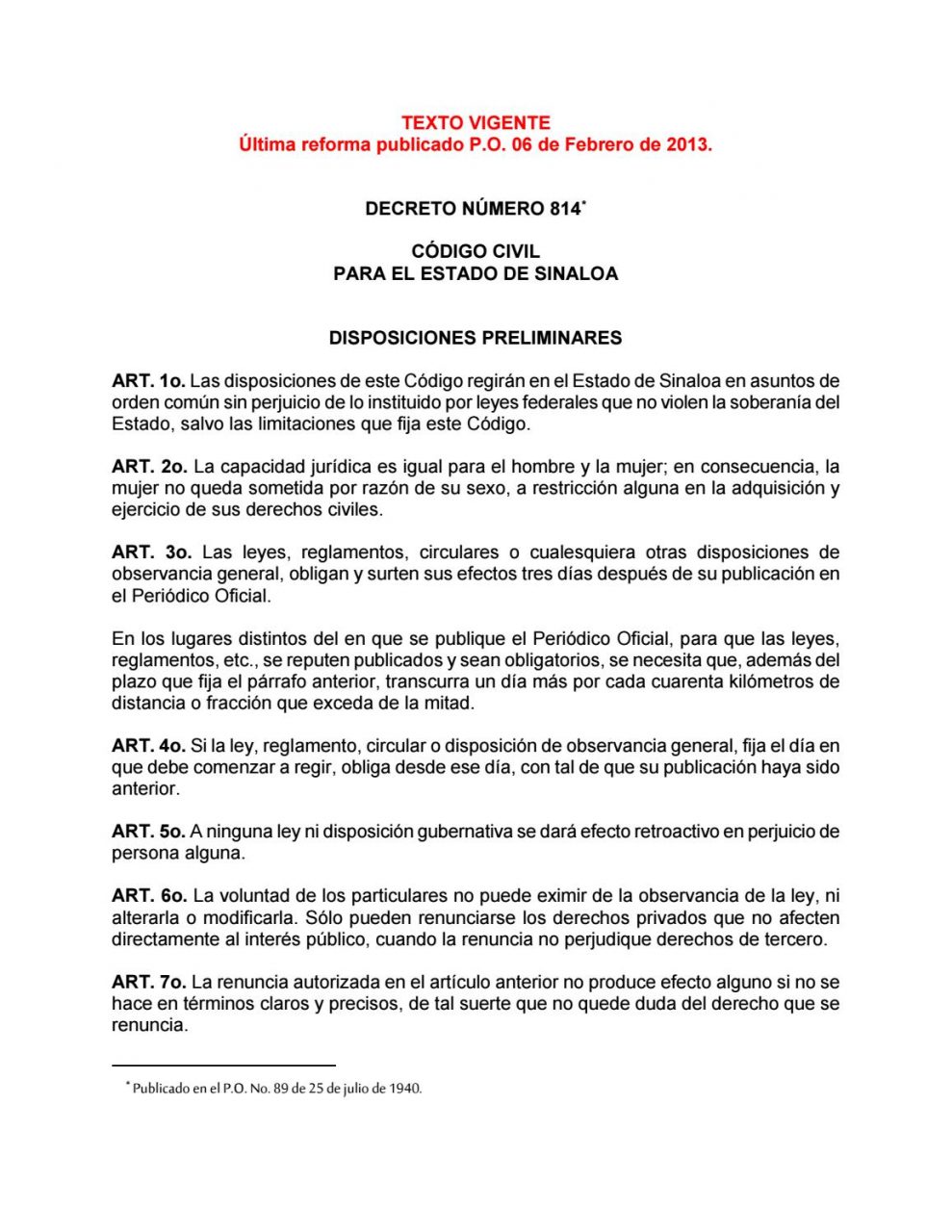 Registro civil de sinaloa