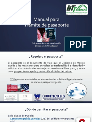 Donde tramitar pasaporte en puebla