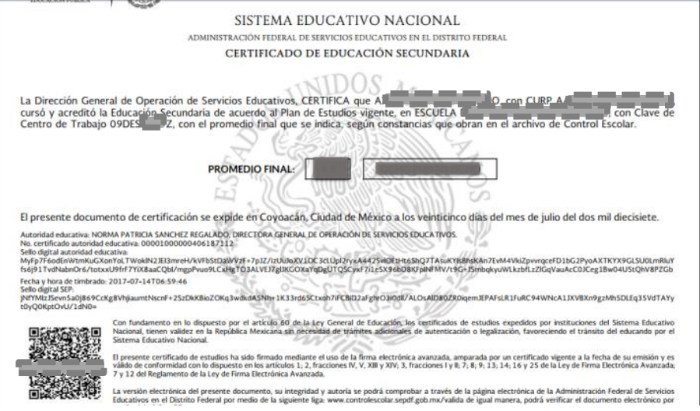 Como puedo recuperar mi certificado de preparatoria