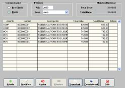 Sistema de registro contable