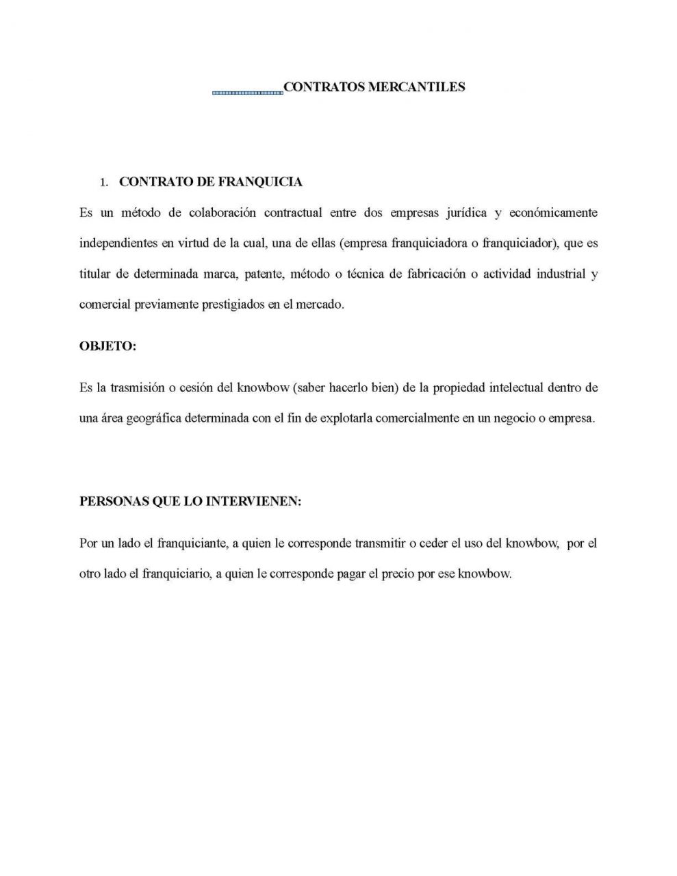 Formato de contrato de deposito mercantil