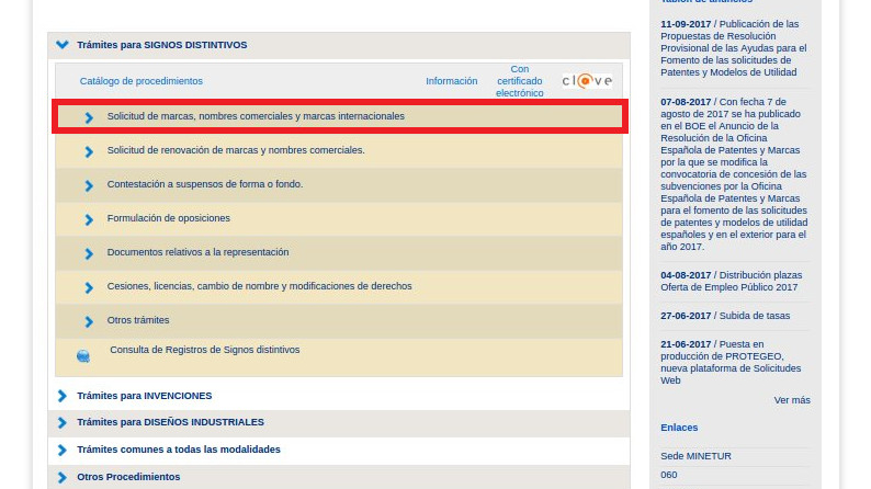 Registro de nombre artistico