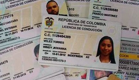 Licencia de conduccion cali