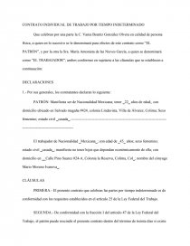 Formato de contrato individual