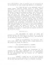 Incumplimiento de contrato mexico