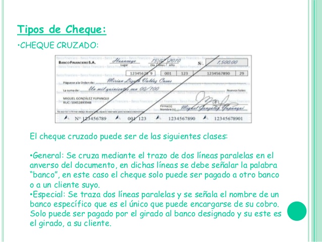 Cheque certificado mexico