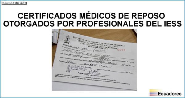 Certificado medico para imprimir