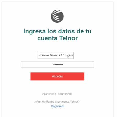 Pagar recibo telnor