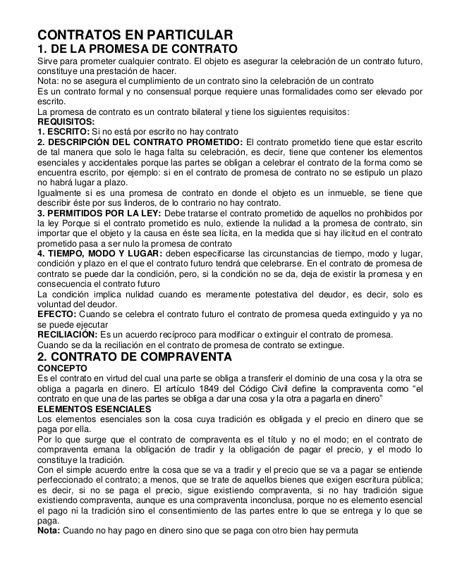 Concepto de contrato de permuta