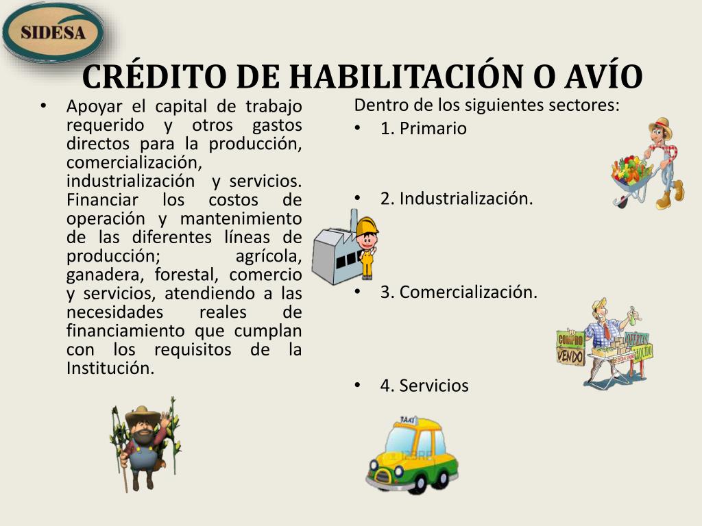 Contrato de habilitacion o avio