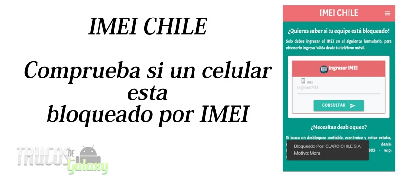 Bloquear celular por imei