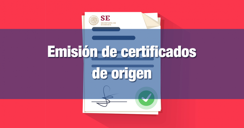Certificado de origen formato