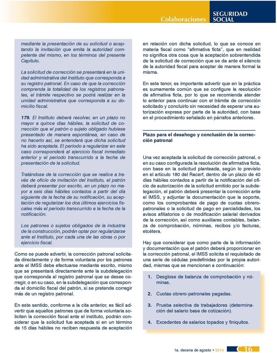 Que es el registro patronal