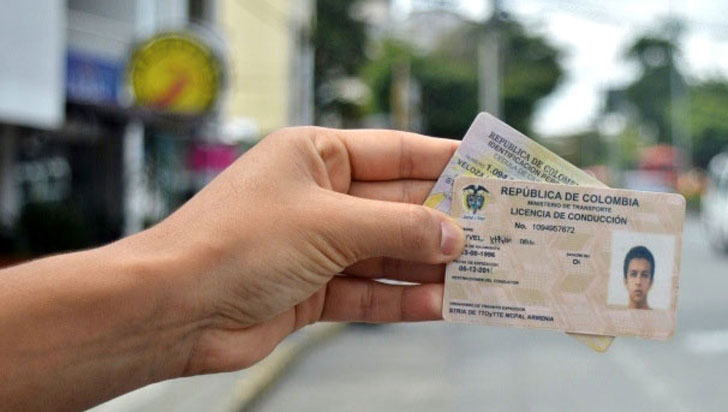 Licencia de transito colombia
