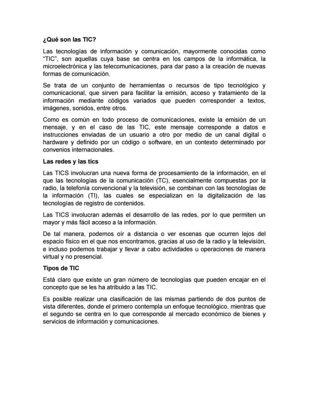 Registro de servicios tic