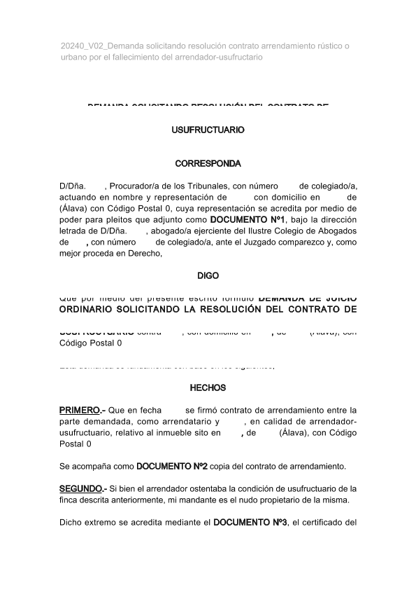 Contrato de arrendamiento agricola