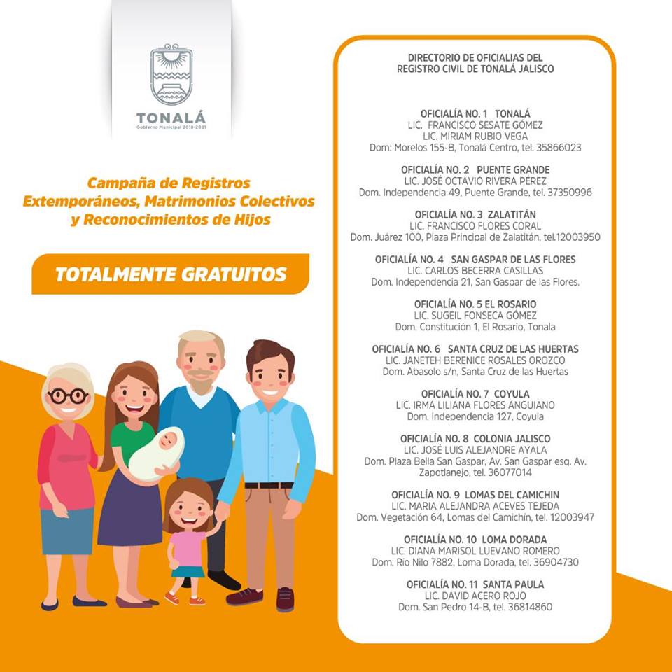 Registro civil romero rubio