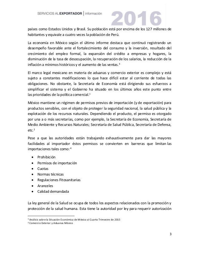 Certificado fitosanitario mexico