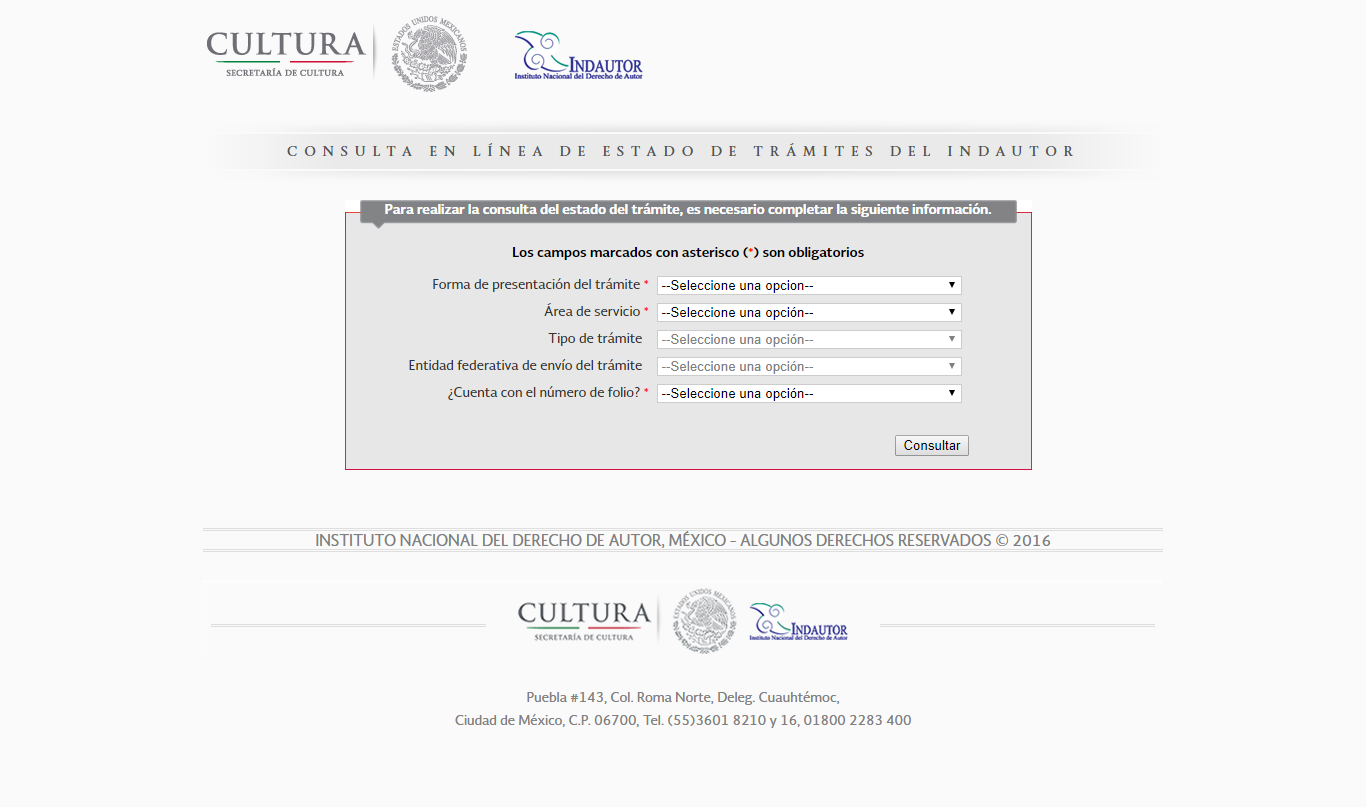Registro de obras indautor