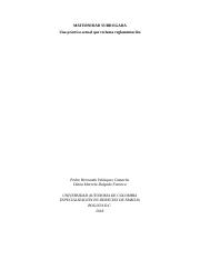 Minuta derecho de peticion