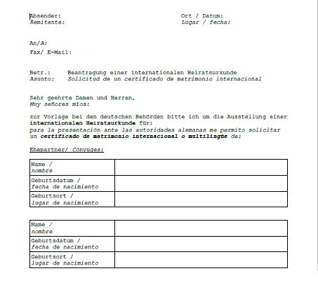 Carta solicitud de documentos