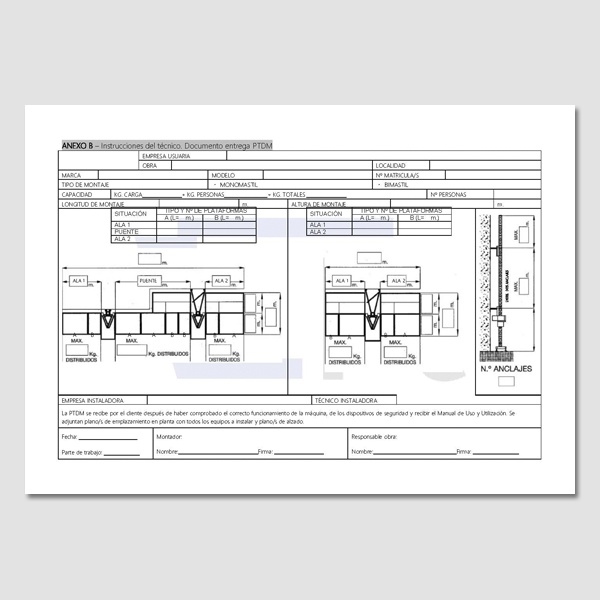 Certificado de inspeccion formato
