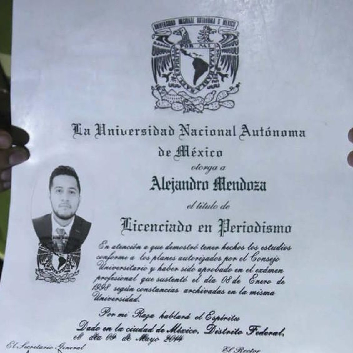 Checar certificado de bachillerato upav