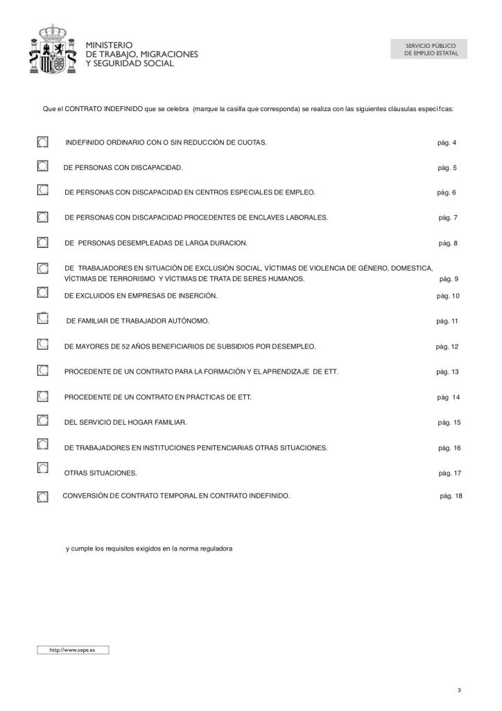 Contrato de empleo temporal