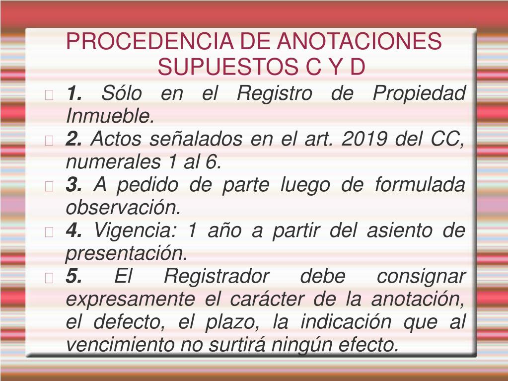 Actos inscribibles en el registro publico de la propiedad