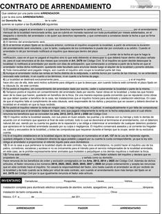 Como diligenciar un contrato de arrendamiento