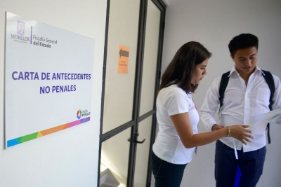 Tramitar carta de antecedentes no penales morelos