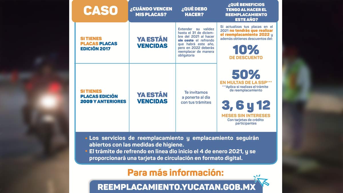 Tramite en linea reemplacamiento