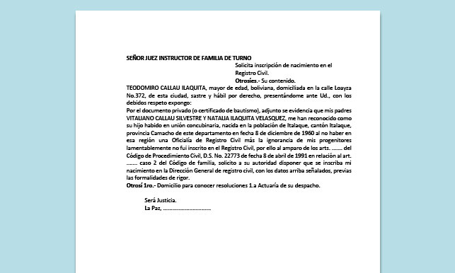 Registro civil de carrera