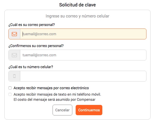 Como afiliarse a compensar eps