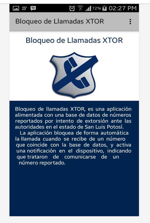 App para bloquear numeros