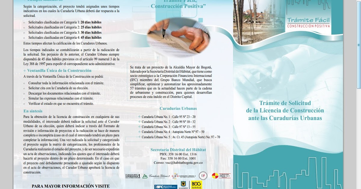 Licencia de construccion bogota