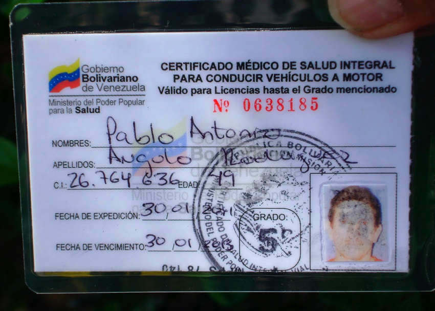 Que contiene un certificado medico
