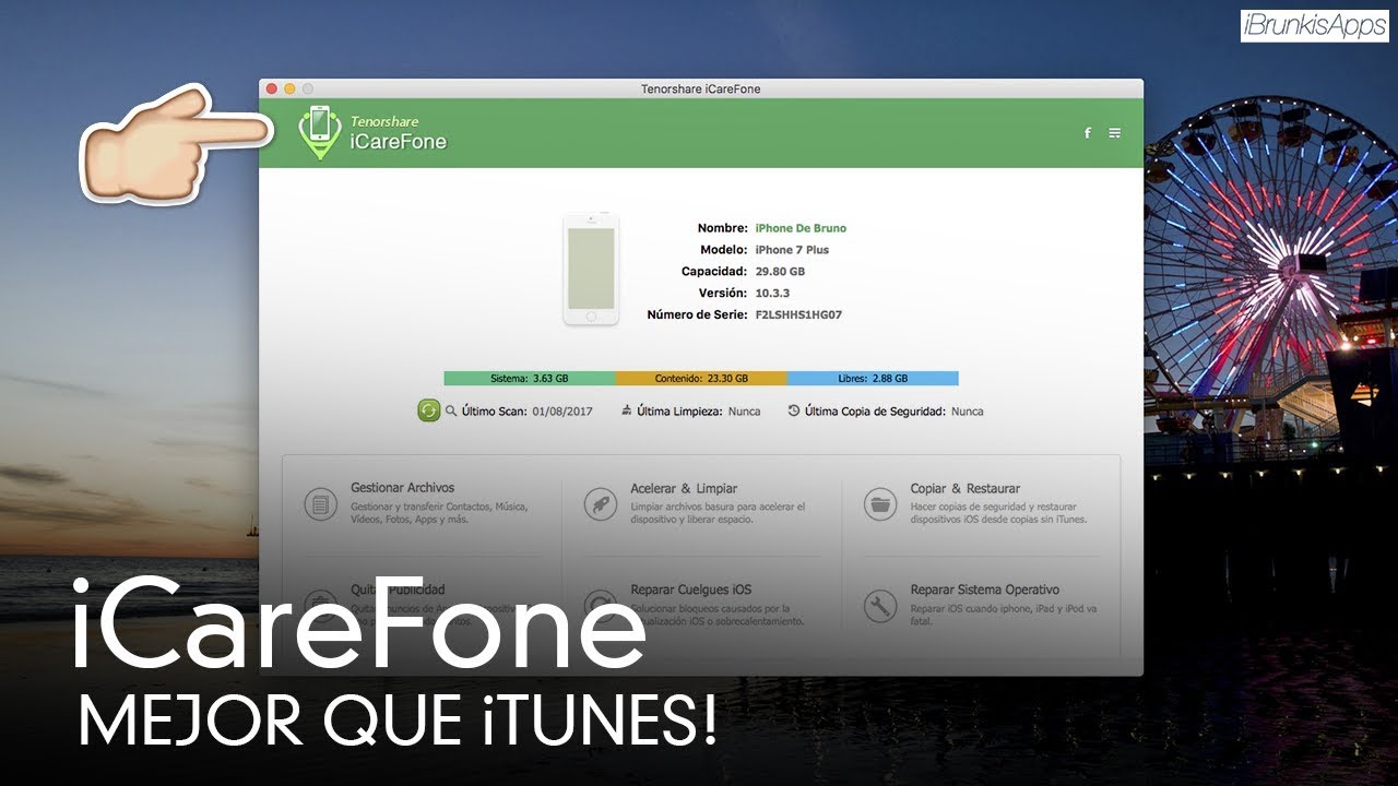 Codigo de registro icarefone