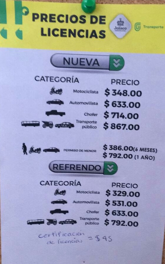 Renovacion De Licencia Guadalajara Actualizado Junio 2021