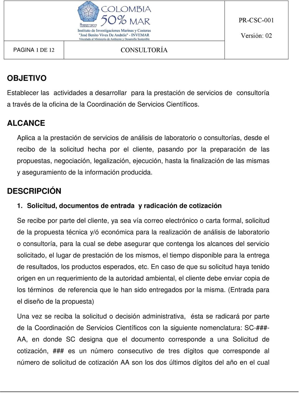 Carta De Solicitud De Cotizacion Actualizado Septiembre 2021