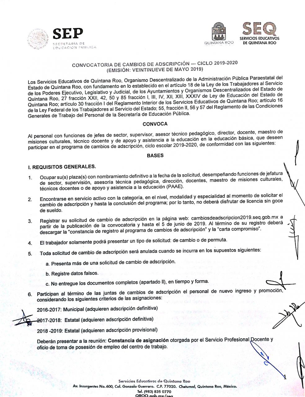 Solicitud De Cambio De Adscripcion Estado De Mexico Actualizado Septiembre 2021