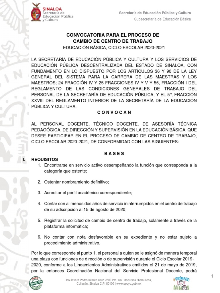Solicitud De Cambio De Adscripcion 2019 Actualizado Septiembre 2021